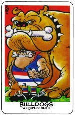 Bulldogs WEG Sunicrust Fridge Magnet FREE POST WITHIN AUSTRALIA